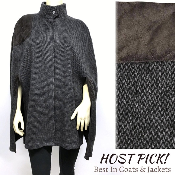 Lauren Ralph Lauren Jackets & Blazers - ❌❌SOLD❌❌ RALPH LAUREN Tweed CAPE Poncho XS S M